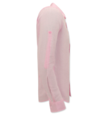 Enos Leinenhemd für Herren - Regular Fit - Casual Blanco - Pink Enos Leinenhemd für Herren - Regular Fit - Casual Blanco - Pink