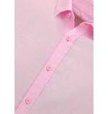 Enos Leinenhemd für Herren - Regular Fit - Casual Blanco - Pink Enos Leinenhemd für Herren - Regular Fit - Casual Blanco - Pink