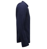 Enos Leinenhemd für Männer - Regular Fit - Blanco - Blau Enos Leinenhemd für Männer - Regular Fit - Blanco - Blau