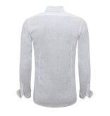 Enos Leinenhemd für Männer - Regular Fit - Blanco - Weiß