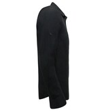 Enos Leinenhemd für Männer - Regular Fit - Blanco - Schwarz
