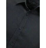 Enos Leinenhemd für Männer - Regular Fit - Blanco - Schwarz