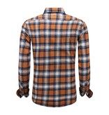 LF Lumberjack Bluse - Flanellhemd Herren - Orange LF Lumberjack Bluse - Flanellhemd Herren - Orange