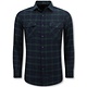Flanellhemd Herren - Holzfällerbluse - Grün