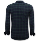 LF Flanellhemd Herren - Holzfällerbluse - Grün