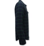 LF Flanellhemd Herren - Holzfällerbluse - Grün