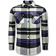 Flanellbluse Herren - Holzfällerhemd - Beige