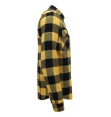 LF Lumberjack Bluse - Flanellhemd Herren - Gelb