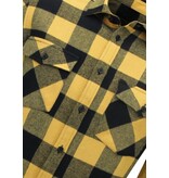 LF Lumberjack Bluse - Flanellhemd Herren - Gelb