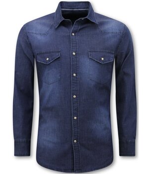 LF Jeanshemd Herren - Jeanshemd - Blau