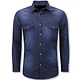 Jeanshemd Herren - Jeanshemd - Blau