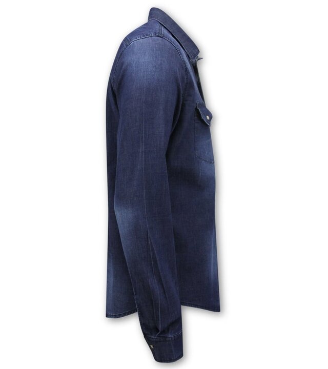 LF Jeanshemd Herren - Jeanshemd - Blau