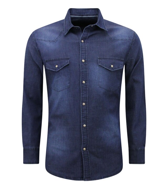 LF Jeanshemd Herren - Jeanshemd - Blau