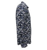 LF Herrenbluse mit langen Ärmeln – Freizeithemd Herren – Blau LF Herrenbluse mit langen Ärmeln – Freizeithemd Herren – Blau