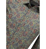 LF Hemden Herren Langarm - Bluse Herren Slim Fit - Grün