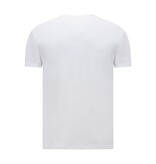 LF Herren-T-Shirt Weiß mit Rundhalsausschnitt