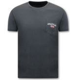 LF T-Shirt Herren - Rundhalsausschnitt - Grau LF T-Shirt Herren - Rundhalsausschnitt - Grau