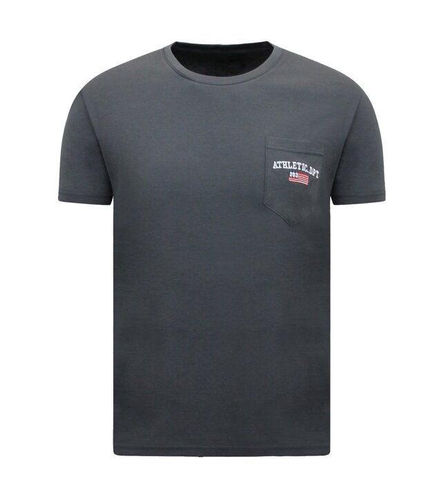 LF T-Shirt Herren - Rundhalsausschnitt - Grau