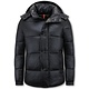 Pufferjacke Herren - Jacken Herren Winter - 8055 - Schwarz