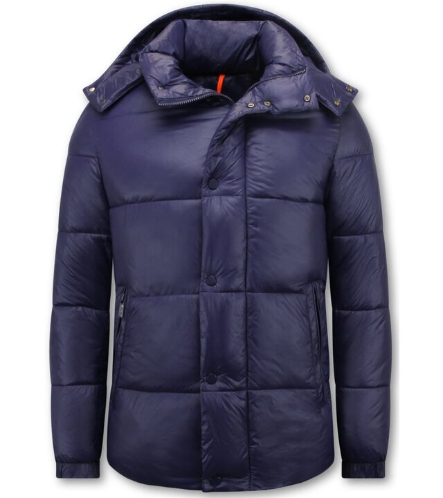 LF Pufferjacke - Winterjacken Herren Wasserdicht - 8055 - Dunkelblau