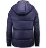 LF Pufferjacke - Winterjacken Herren Wasserdicht - 8055 - Dunkelblau