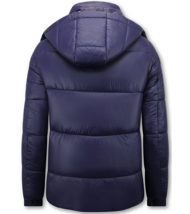 LF Pufferjacke - Winterjacken Herren Wasserdicht - 8055 - Dunkelblau