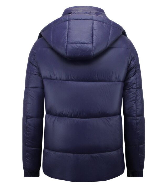 LF Pufferjacke - Winterjacken Herren Wasserdicht - 8055 - Dunkelblau