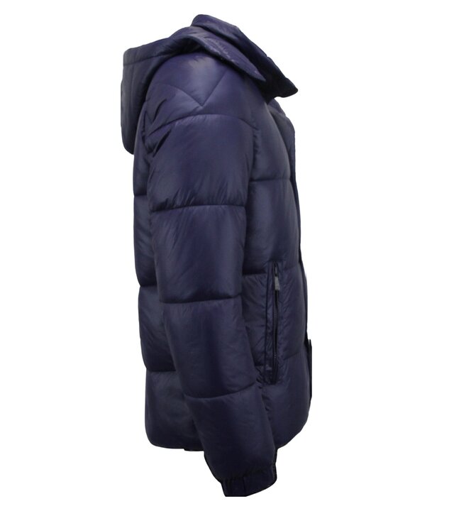 LF Pufferjacke - Winterjacken Herren Wasserdicht - 8055 - Dunkelblau