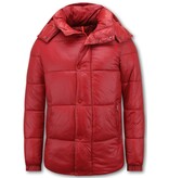 LF Pufferjacke – Herren-Winterjacken für Erwachsene – 8055 – Rot LF Pufferjacke – Herren-Winterjacken für Erwachsene – 8055 – Rot