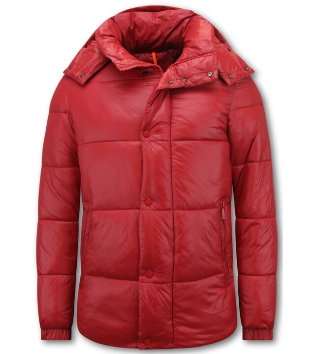 LF Pufferjacke – Herren-Winterjacken für Erwachsene – 8055 – Rot