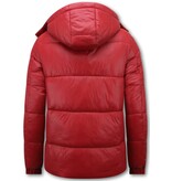 LF Pufferjacke – Herren-Winterjacken für Erwachsene – 8055 – Rot LF Pufferjacke – Herren-Winterjacken für Erwachsene – 8055 – Rot