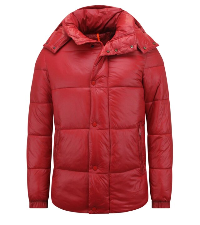 LF Pufferjacke – Herren-Winterjacken für Erwachsene – 8055 – Rot