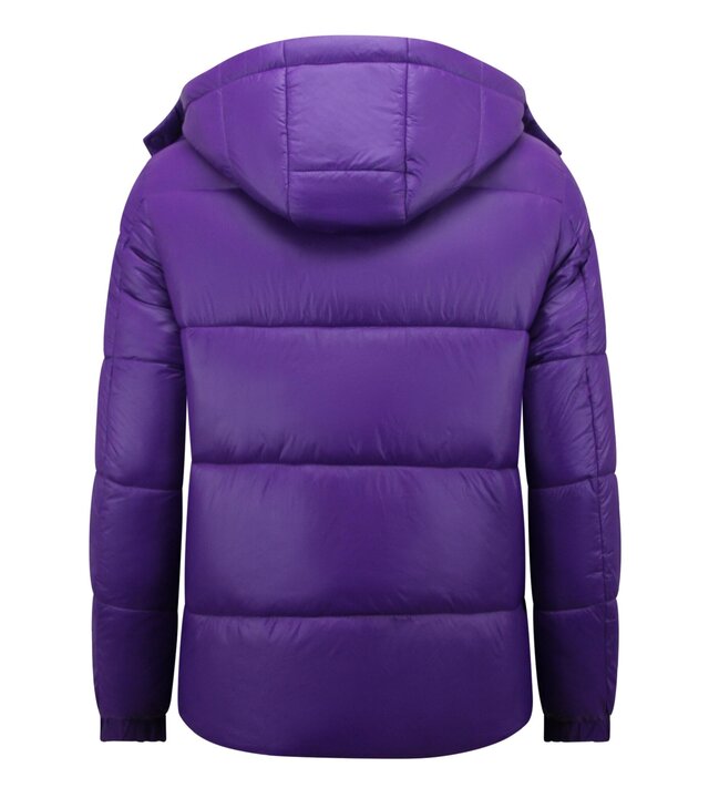 LF Pufferjacke - Wattierte Jacken Herren - 8055 - Lila