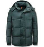 LF Pufferjacke – Winter-Kapuzenjacken für Herren – 8055 – Grün