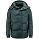 Pufferjacke – Winter-Kapuzenjacken für Herren – 8055 – Grün
