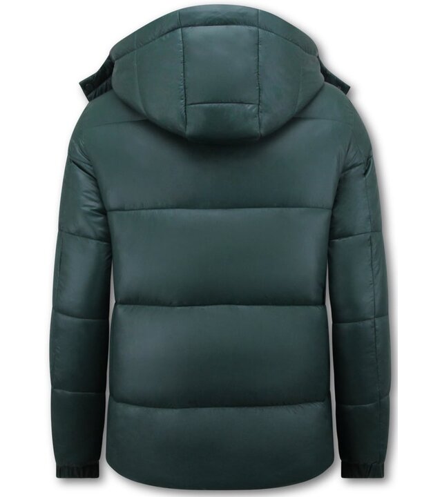 LF Pufferjacke – Winter-Kapuzenjacken für Herren – 8055 – Grün