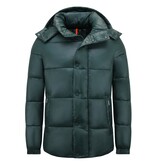 LF Pufferjacke – Winter-Kapuzenjacken für Herren – 8055 – Grün