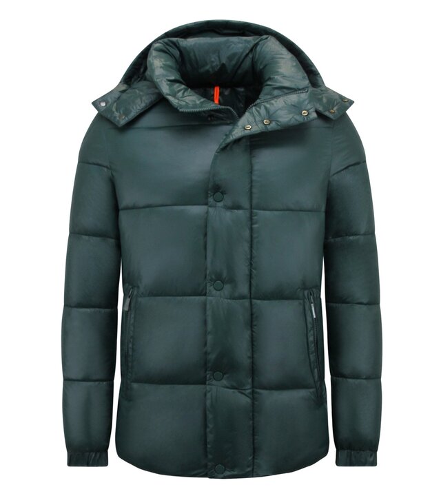 LF Pufferjacke – Winter-Kapuzenjacken für Herren – 8055 – Grün