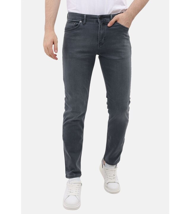 Mario Morato Jeans Herren Erwachsene – Regular Fit – Stretch Jeans Herren – MM-R-10 – Grau