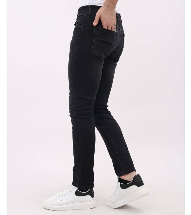 Mario Morato Jeans Herren Erwachsene – Regular Fit – Stretchhose Herren – MM-R-05 – Dunkelgrau