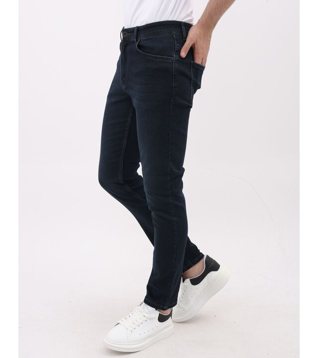 Mario Morato Jeans Herren Erwachsene – Herren Jeans Regular Fit Stretch – MM-R-14 – Dunkelblau
