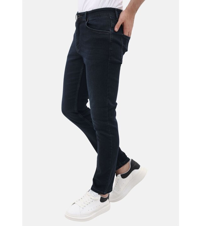 Mario Morato Jeans Herren Erwachsene – Herren Jeans Regular Fit Stretch – MM-R-14 – Dunkelblau