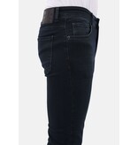 Mario Morato Jeans Herren Erwachsene – Herren Jeans Regular Fit Stretch – MM-R-14 – Dunkelblau