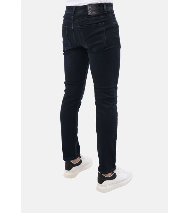 Mario Morato Jeans Herren Erwachsene – Herren Jeans Regular Fit Stretch – MM-R-14 – Dunkelblau