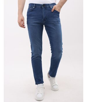 Mario Morato Straight Fit Jeans Herren - Jeans Herren - MM-R-08 - Blau
