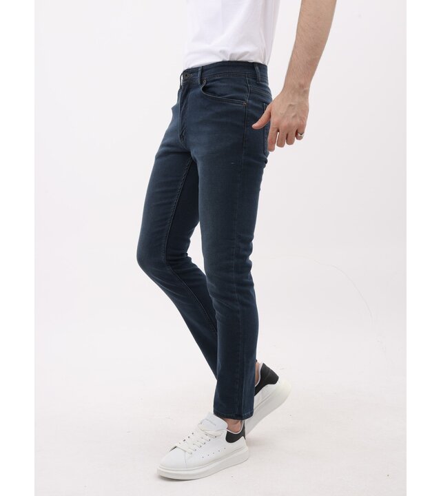 Mario Morato Jeans für Herren – Regular Fit – Stretchjeans Herren – MM-R-07 – Dunkelblau