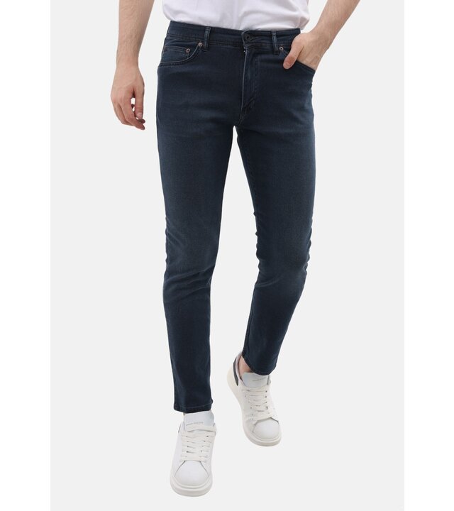 Mario Morato Jeans für Herren – Regular Fit – Stretchjeans Herren – MM-R-07 – Dunkelblau