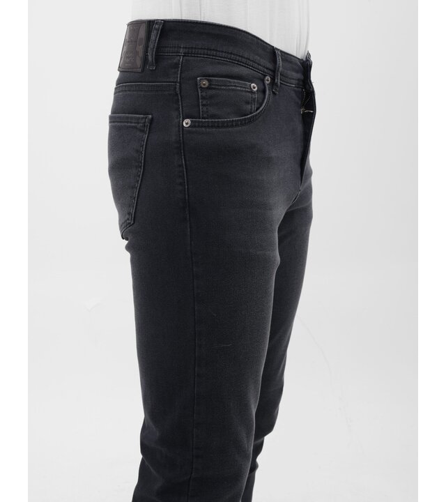 Mario Morato Herrenjeans mit Gummizug – Regular Fit – MM-R-11 – Grau