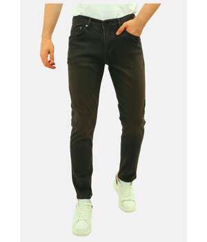 Mario Morato Jeans Herren Regular Fit - Herren Jeans Stretch - MMR-16 - Grün