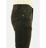 Mario Morato Jeans Herren Regular Fit - Herren Jeans Stretch - MMR-16 - Grün
